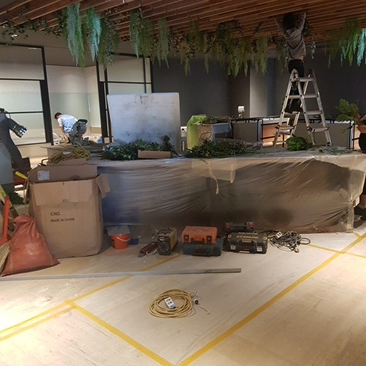 한솔솔루션 특수클리닝 과정