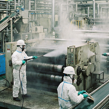 한솔솔루션 특수클리닝 과정