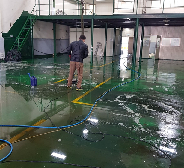 한솔솔루션 특수클리닝 이미지